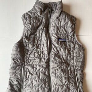 Patagonia Grey Down Vest